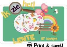 Ik zie het! - Lente - Print