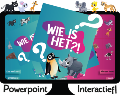 Wie is het? - Dieren - Powerpoint