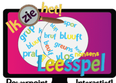 Ik zie het! - Leesspel - Nonsens - Powerpoint