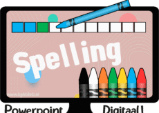 Blokjes inkleuren - Taal in blokjes - Spelling - Powerpoint