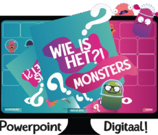 Wie is het? - Monsters- Powerpoint
