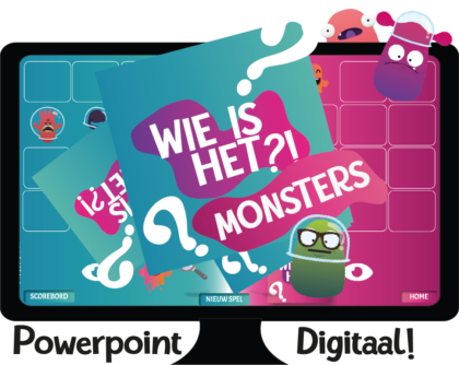 Wie is het? - Monsters- Powerpoint