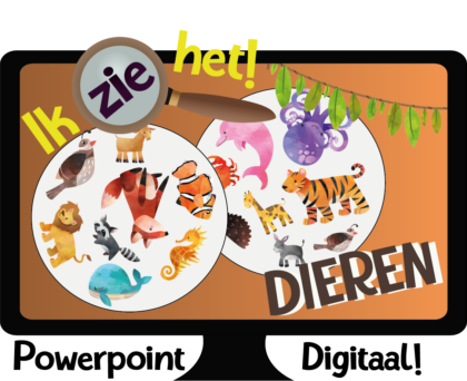 Ik zie het! - Dieren – PowerPoint