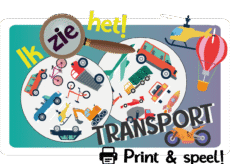 Ik zie het! - Transport - Print