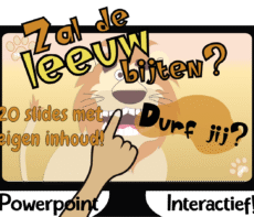 Leeuw met eigen inhoud!- Spel - Powerpoint
