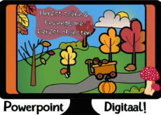 Maak je eigen vertelplaat of scène - Herfst - Powerpoint