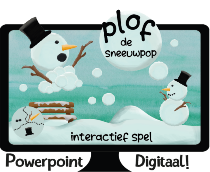 Plof de sneeuwpop - Spel - Powerpoint