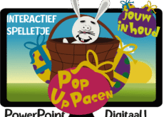 Pop Up Pasen met eigen inhoud- Spel - Powerpoint
