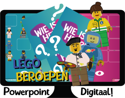 Wie is het? - Lego, Beroepen - Powerpoint - Zoom