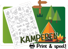 Zoek, Kleur en Zeg! - Kamperen