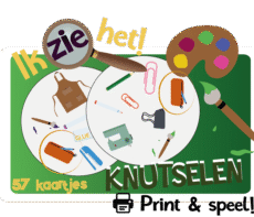 Ik zie het! - Knutselen - Print