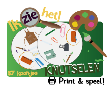 Ik zie het! - Knutselen - Print