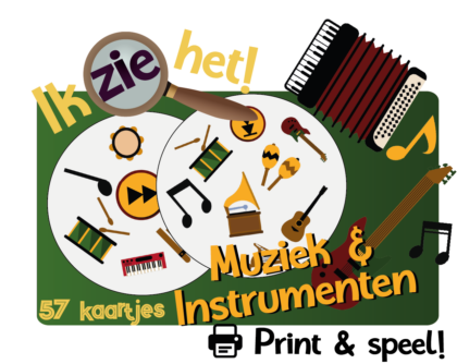 Ik zie het! - Muziek en instrumenten - Print