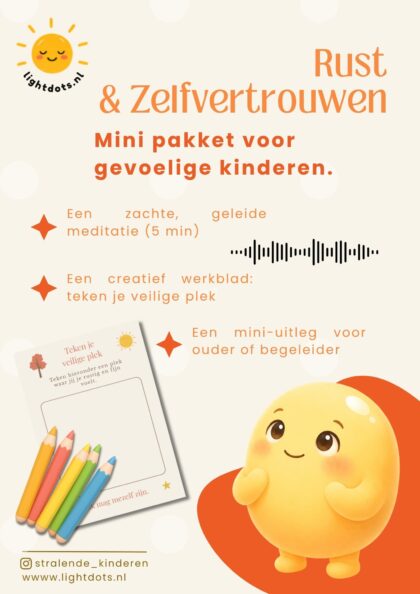 Rust & Zelfvertrouwen: Mini pakket voor gevoelige kinderen
