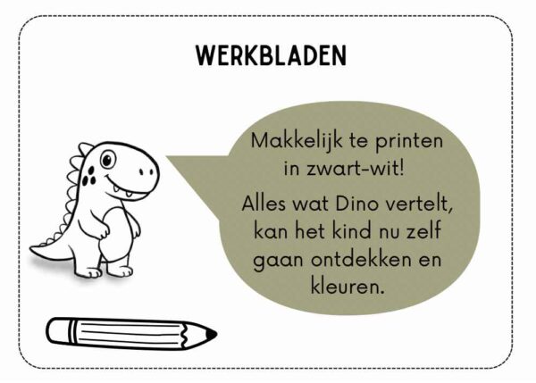 Emoties Gevoelens Gedachten Werkbundel Dino Kinderen - Afbeelding 5