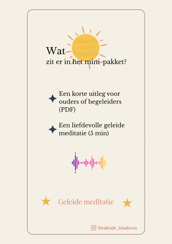 Rust & Zelfvertrouwen: Mini pakket voor gevoelige kinderen - Afbeelding 3