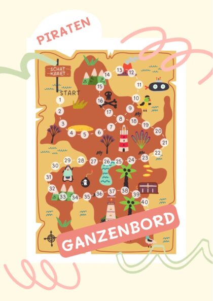 Piraten Ganzenbord