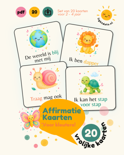 Affirmatie Kaarten Voor Kleuters