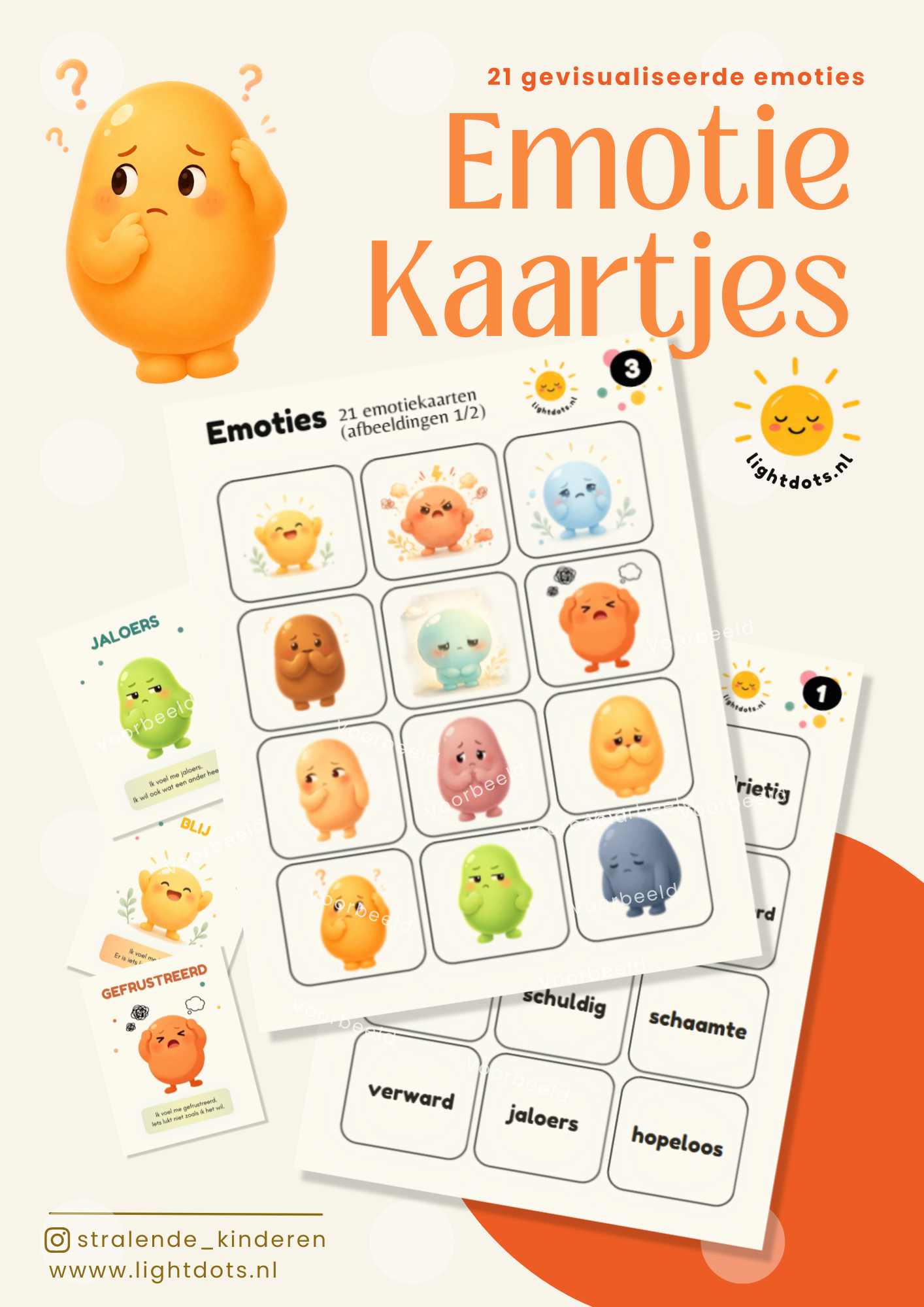 Emotiekaartjes – 21 gevoelens in beeld
