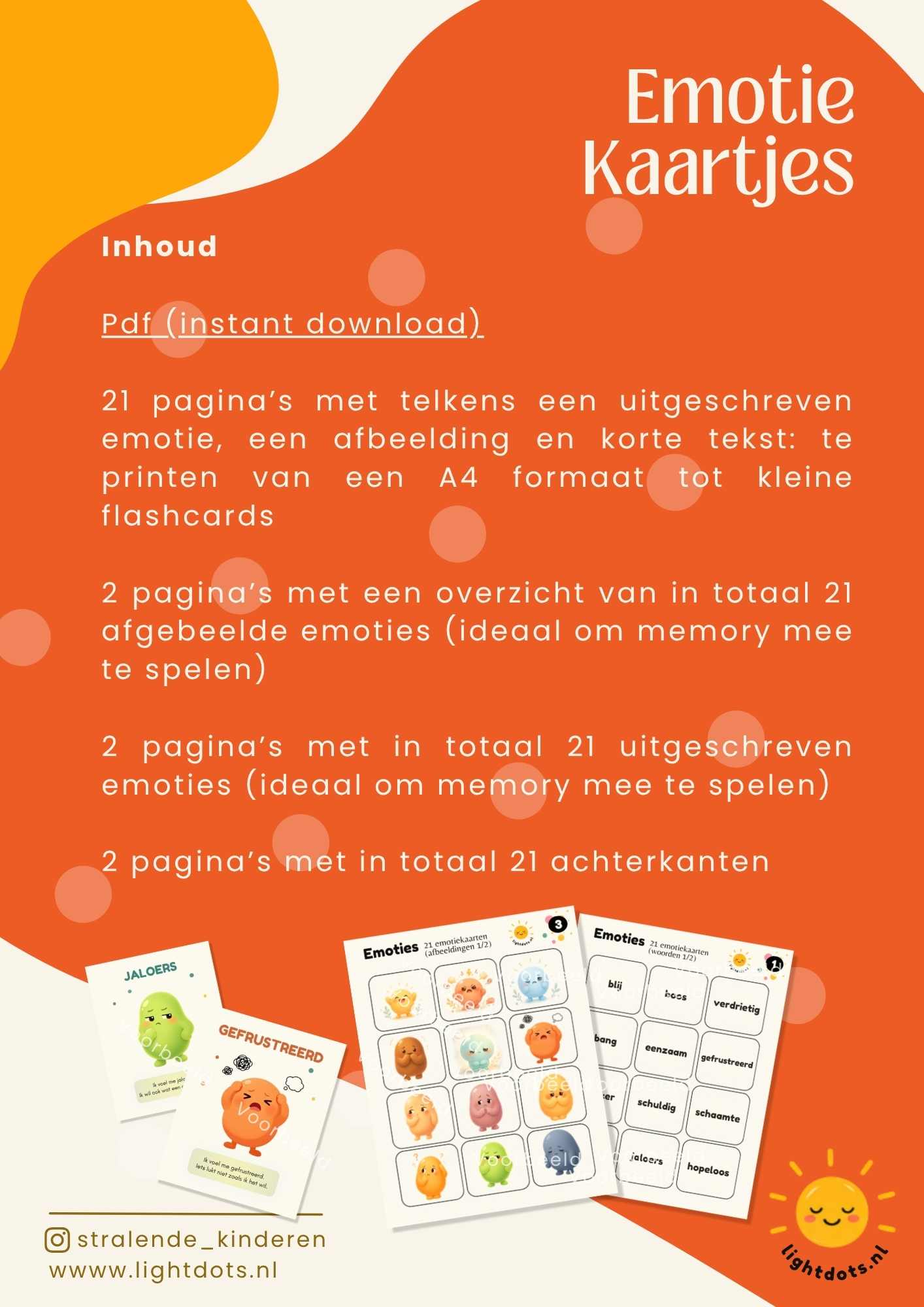 Emotiekaartjes – 21 gevoelens in beeld - Afbeelding 4